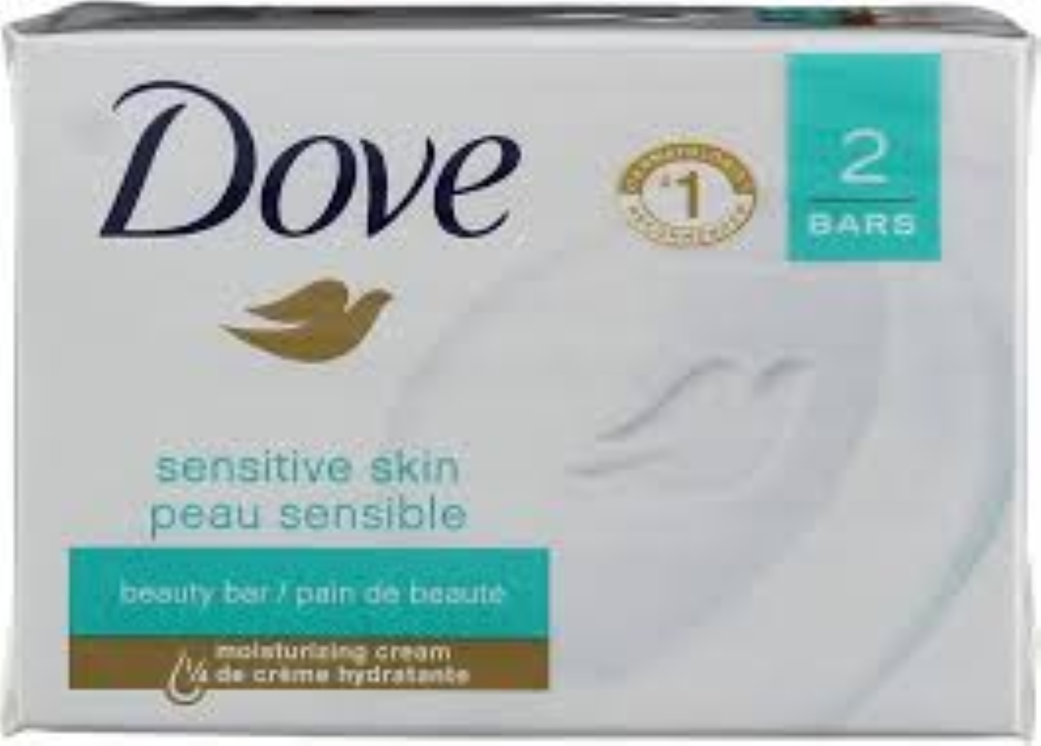 DOVE SENSITIVE SKIN UNSCENTED BAR 113G